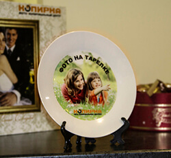 Печать на тарелках